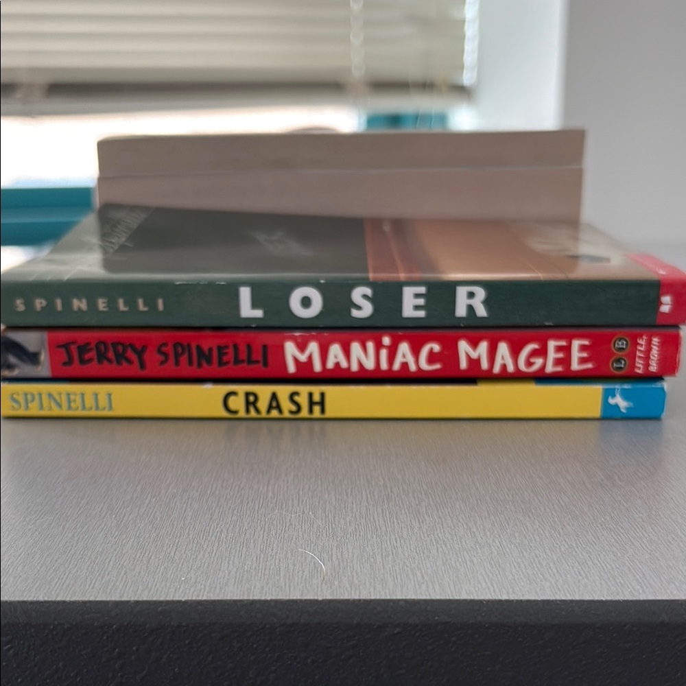 Scholastic Green and Brown 'Loser' by Jerry Spinelli